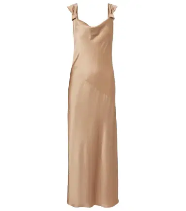 Max Mara Elegante satin maxi dress | Thumbnail 1