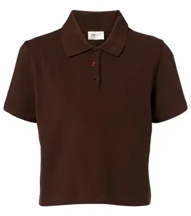 Saint Laurent Cassandre cotton piqué polo shirt | Thumbnail 1