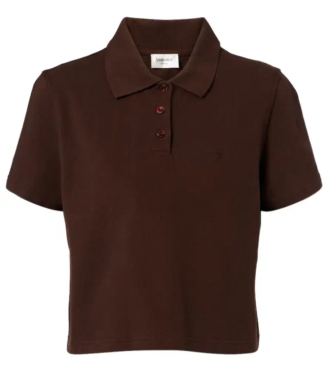 Cassandre cotton piqué polo shirt