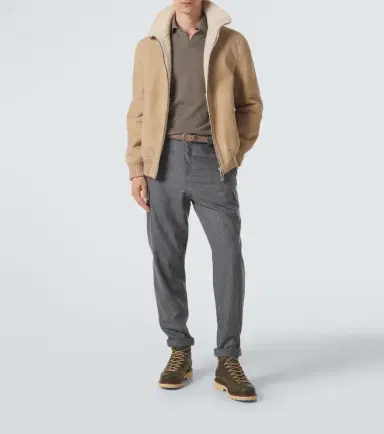 Brunello Cucinelli Leather lace-up boots | Thumbnail 7 Brunello Cucinelli Leather lace-up boots | Thumbnail 7