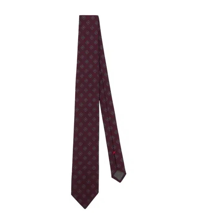 Brunello Cucinelli Silk jacquard tie