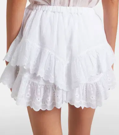 Marant Étoile Jocadia broderie anglaise cotton shorts | Thumbnail 4