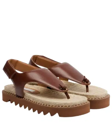 Stella McCartney Gaia thong sandals | Thumbnail 1