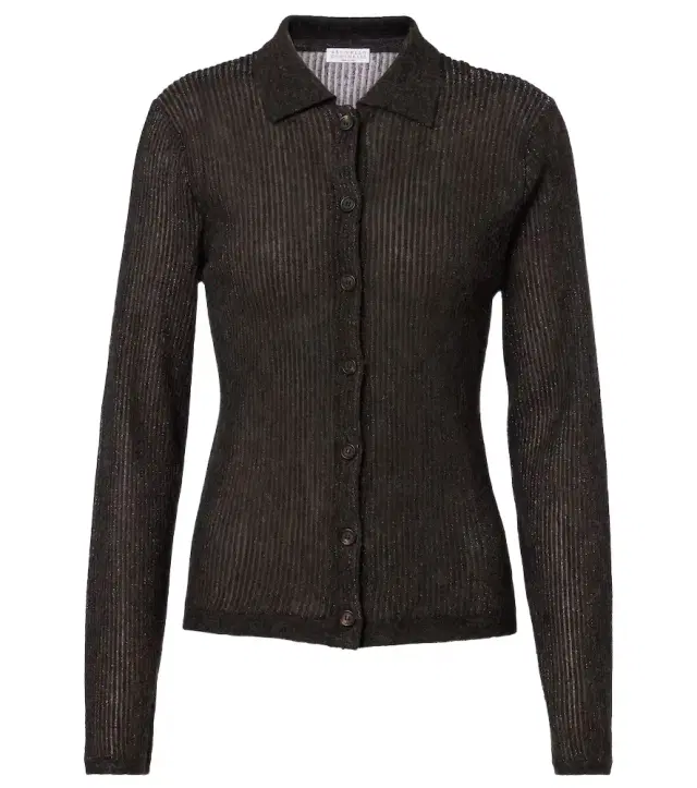 Brunello Cucinelli Silk and wool top