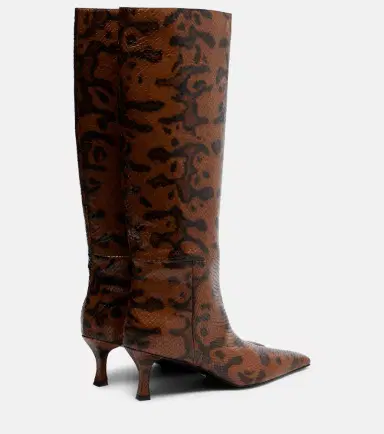 Proenza Schouler Snake-effect leather knee-high boots | Thumbnail 2