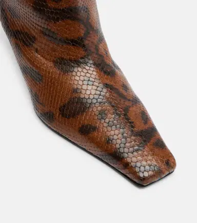 Proenza Schouler Snake-effect leather knee-high boots | Thumbnail 3