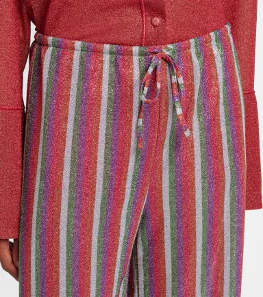 Oséree Oséree Lumière striped wide-leg pants | Thumbnail 3