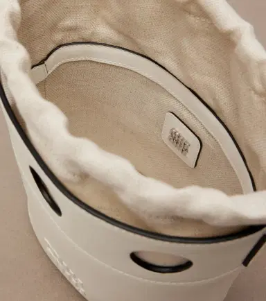 Miu Miu Leather bucket bag | Thumbnail 2 Miu Miu Leather bucket bag | Thumbnail 2