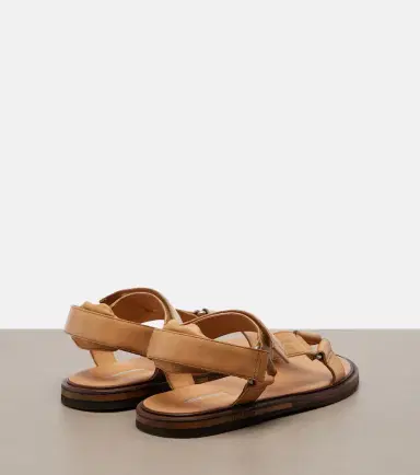 Miu Miu Leather sandals | Thumbnail 4