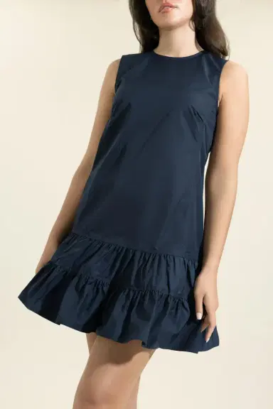 Ulla Johnson Cecily Mini Dress - Midnight | Thumbnail 3