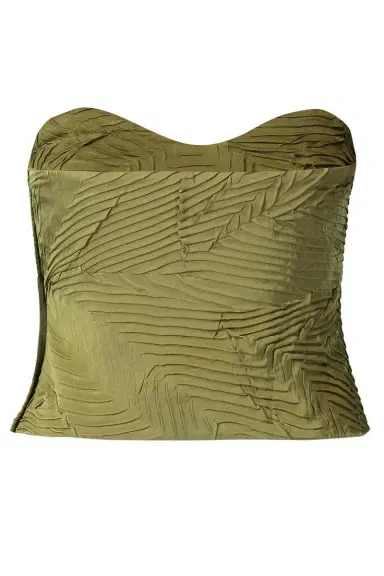 Ulla Johnson Heleen Satin Bustier Top | Thumbnail 5