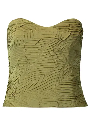 Ulla Johnson Heleen Satin Bustier Top | Thumbnail 1