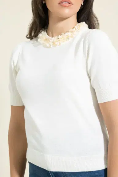 Ulla Johnson Jude Embellished Top | Thumbnail 3 Ulla Johnson Jude Embellished Top | Thumbnail 3