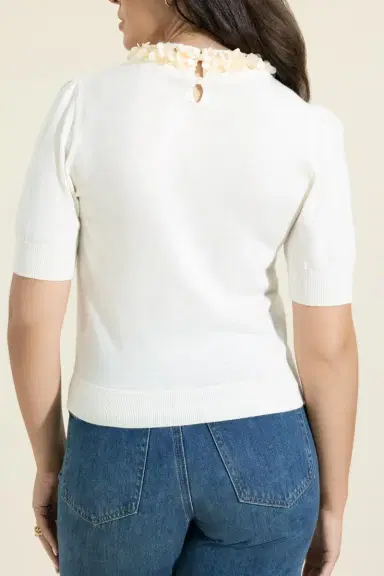 Ulla Johnson Jude Embellished Top | Thumbnail 4 Ulla Johnson Jude Embellished Top | Thumbnail 4