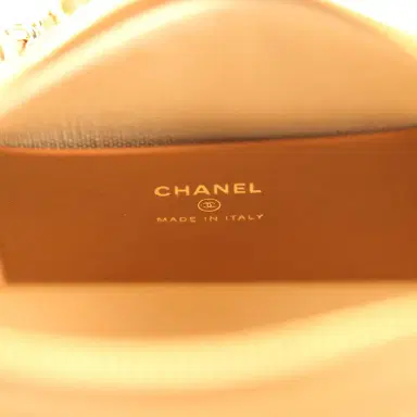 Chanel Chanel Mini Timeless Classic Barrel Bag with Chain Beige Braided Raffia and Brown Calfskin Light Gold Hardware | Thumbnail 9 Chanel Chanel Mini Timeless Classic Barrel Bag with Chain Beige Braided Raffia and Brown Calfskin Light Gold Hardware | Thumbnail 9