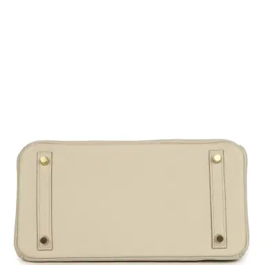 HERMÈS Hermes Birkin 30 Beton Clemence Gold Hardware | Thumbnail 6 HERMÈS Hermes Birkin 30 Beton Clemence Gold Hardware | Thumbnail 6