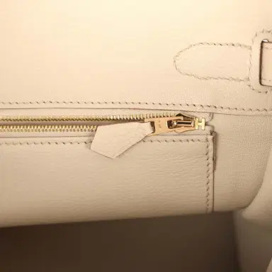 HERMÈS Hermes Birkin 30 Beton Clemence Gold Hardware | Thumbnail 9 HERMÈS Hermes Birkin 30 Beton Clemence Gold Hardware | Thumbnail 9