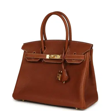HERMÈS Hermes Birkin 30 Fauve Barenia Faubourg Gold Hardware | Thumbnail 5 HERMÈS Hermes Birkin 30 Fauve Barenia Faubourg Gold Hardware | Thumbnail 5