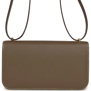 HERMÈS Hermes Constance Elan Etoupe Epsom Gold Hardware | Thumbnail 4