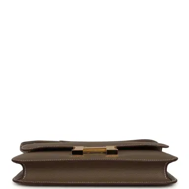 HERMÈS Hermes Constance Elan Etoupe Epsom Gold Hardware | Thumbnail 6