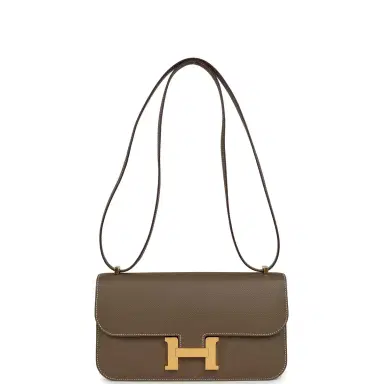 HERMÈS Hermes Constance Elan Etoupe Epsom Gold Hardware | Thumbnail 7