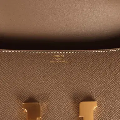 HERMÈS Hermes Constance Elan Etoupe Epsom Gold Hardware | Thumbnail 8