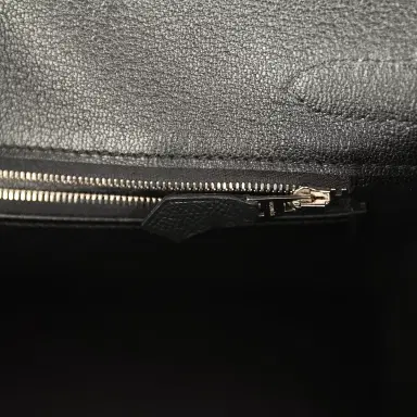 HERMÈS Pre-owned Hermes Birkin 30 Black Epsom Palladium Hardware | Thumbnail 9 HERMÈS Pre-owned Hermes Birkin 30 Black Epsom Palladium Hardware | Thumbnail 9