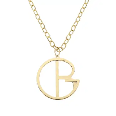 Stephanie Gottlieb Vault Sale: "GB" Large Gold Hidden Initial Necklace | Thumbnail 1 Stephanie Gottlieb Vault Sale: "GB" Large Gold Hidden Initial Necklace | Thumbnail 1