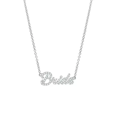 Stephanie Gottlieb Vault Sale: Pave Bride Necklace | Thumbnail 1