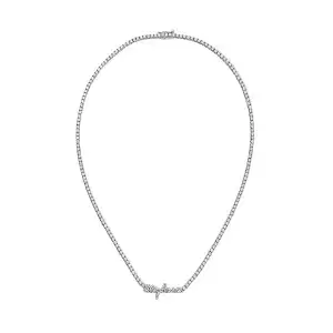Stephanie Gottlieb Vault Sale: Script Tennis Necklace "Stephanie" | Thumbnail 1
