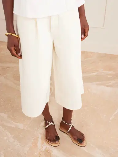 AMANU The Kigali Embellished Snake-effect Leather Flats | Thumbnail 2 AMANU The Kigali Embellished Snake-effect Leather Flats | Thumbnail 2