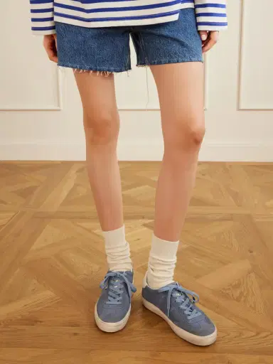 Golden Goose Soul-star Leather-trimmed Suede Sneakers | Thumbnail 2 Golden Goose Soul-star Leather-trimmed Suede Sneakers | Thumbnail 2