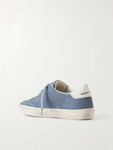 Golden Goose Soul-star Leather-trimmed Suede Sneakers | Thumbnail 3 Golden Goose Soul-star Leather-trimmed Suede Sneakers | Thumbnail 3