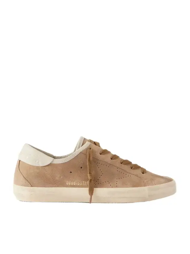 Super-star Leather-trimmed Suede Sneakers