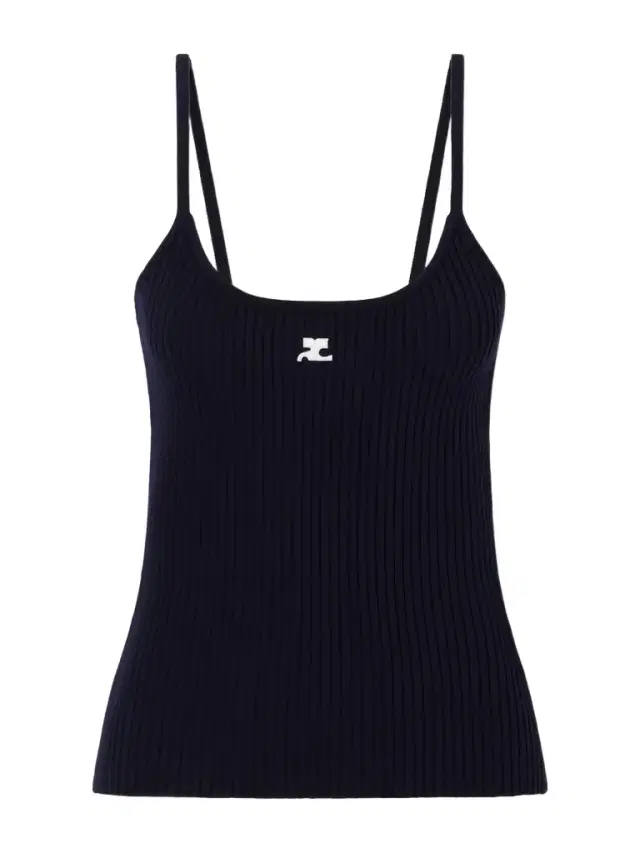 Reediton Logo-appliquéd Ribbed-knit Tank