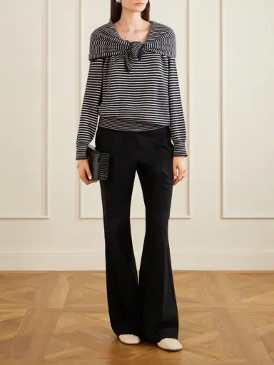Tove Maia Tiered Striped Cashmere Sweater | Thumbnail 2 Tove Maia Tiered Striped Cashmere Sweater | Thumbnail 2