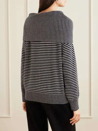 Tove Maia Tiered Striped Cashmere Sweater | Thumbnail 4 Tove Maia Tiered Striped Cashmere Sweater | Thumbnail 4