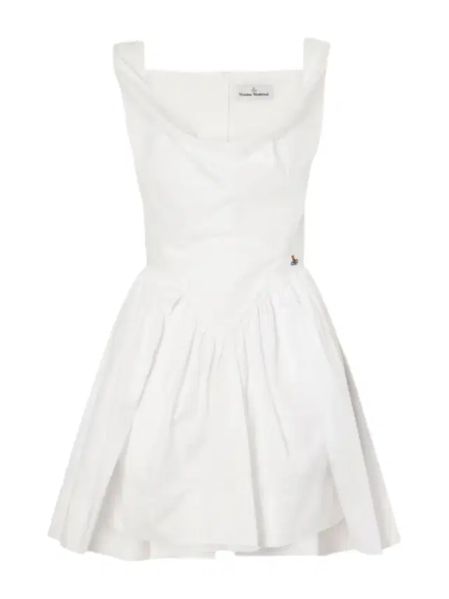 Sunday Pleated Cotton-poplin Mini Dress