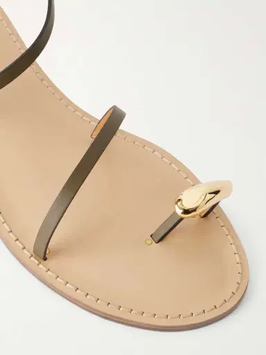 AMANU The Marrakech Embellished Leather Flats | Thumbnail 5 AMANU The Marrakech Embellished Leather Flats | Thumbnail 5