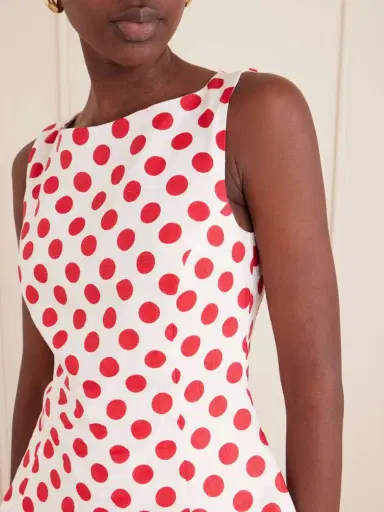 Faithfull Ana Polka-dot Linen Top | Thumbnail 4 Faithfull Ana Polka-dot Linen Top | Thumbnail 4