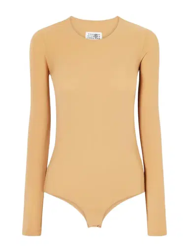 MM6 MAISON MARGIELA Stretch-jersey Bodysuit | Thumbnail 1 MM6 MAISON MARGIELA Stretch-jersey Bodysuit | Thumbnail 1