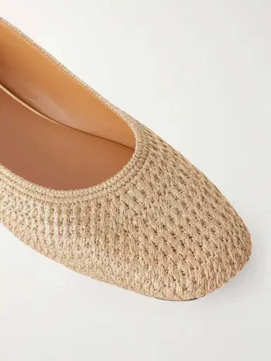 Stella McCartney Woven Lurex Ballet Flats | Thumbnail 5 Stella McCartney Woven Lurex Ballet Flats | Thumbnail 5