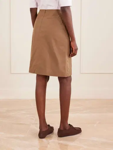 Jil Sander Satin Midi Skirt | Thumbnail 3 Jil Sander Satin Midi Skirt | Thumbnail 3