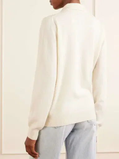Blazé Milano Highland Wool And Cashmere-blend Polo Sweater | Thumbnail 4 Blazé Milano Highland Wool And Cashmere-blend Polo Sweater | Thumbnail 4