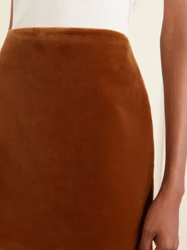 Blazé Milano Jealousy Cotton-velvet Mini Skirt | Thumbnail 5 Blazé Milano Jealousy Cotton-velvet Mini Skirt | Thumbnail 5