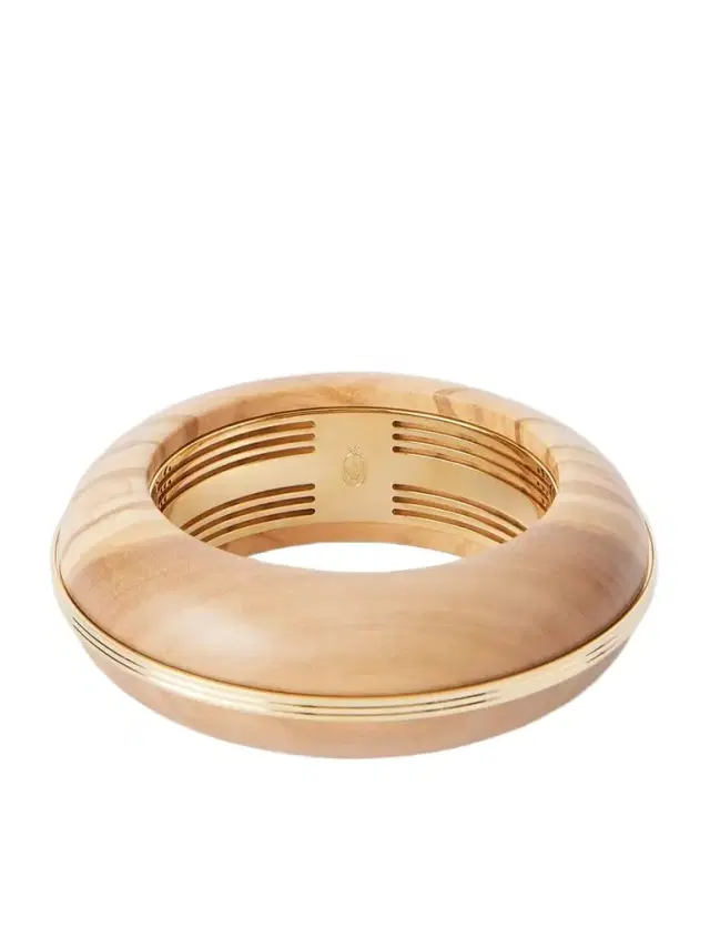 Jacques Marie Mage + Loulou De La Falaise Lucie Gold-tone Wood Bangle