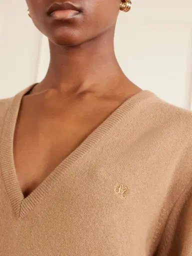 Blazé Milano Highland Embroidered Wool And Cashmere-blend Sweater | Thumbnail 5