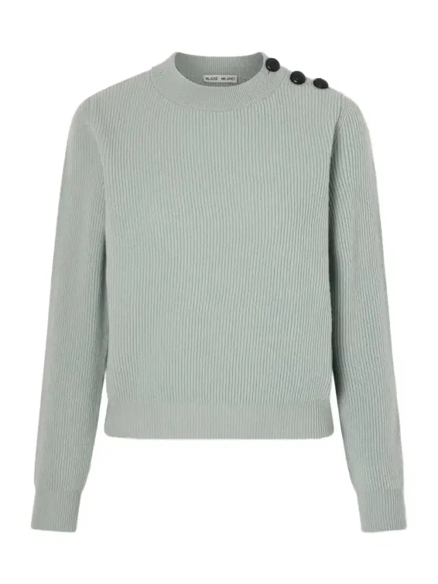 Blazé Milano Racka Ribbed-knit Wool And Cashmere-blend Sweater