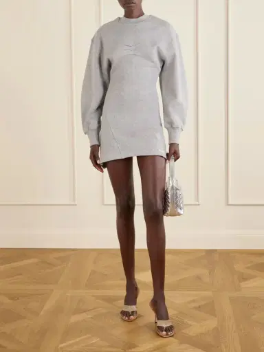 The Attico Cotton-jersey Mini Dress | Thumbnail 2 The Attico Cotton-jersey Mini Dress | Thumbnail 2