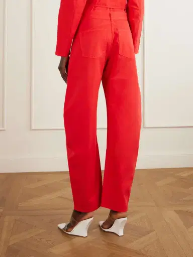 Alaïa Mid-rise Wide-leg Jeans | Thumbnail 3 Alaïa Mid-rise Wide-leg Jeans | Thumbnail 3